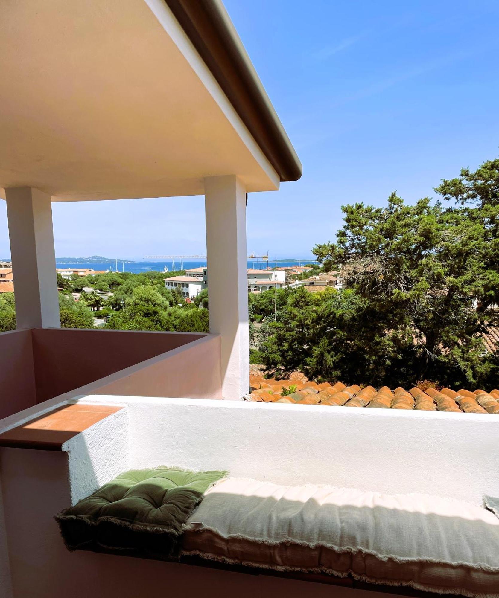 Splendida Vista Mare Zona Centrale Porto Rotondo Posto Auto Privato מראה חיצוני תמונה