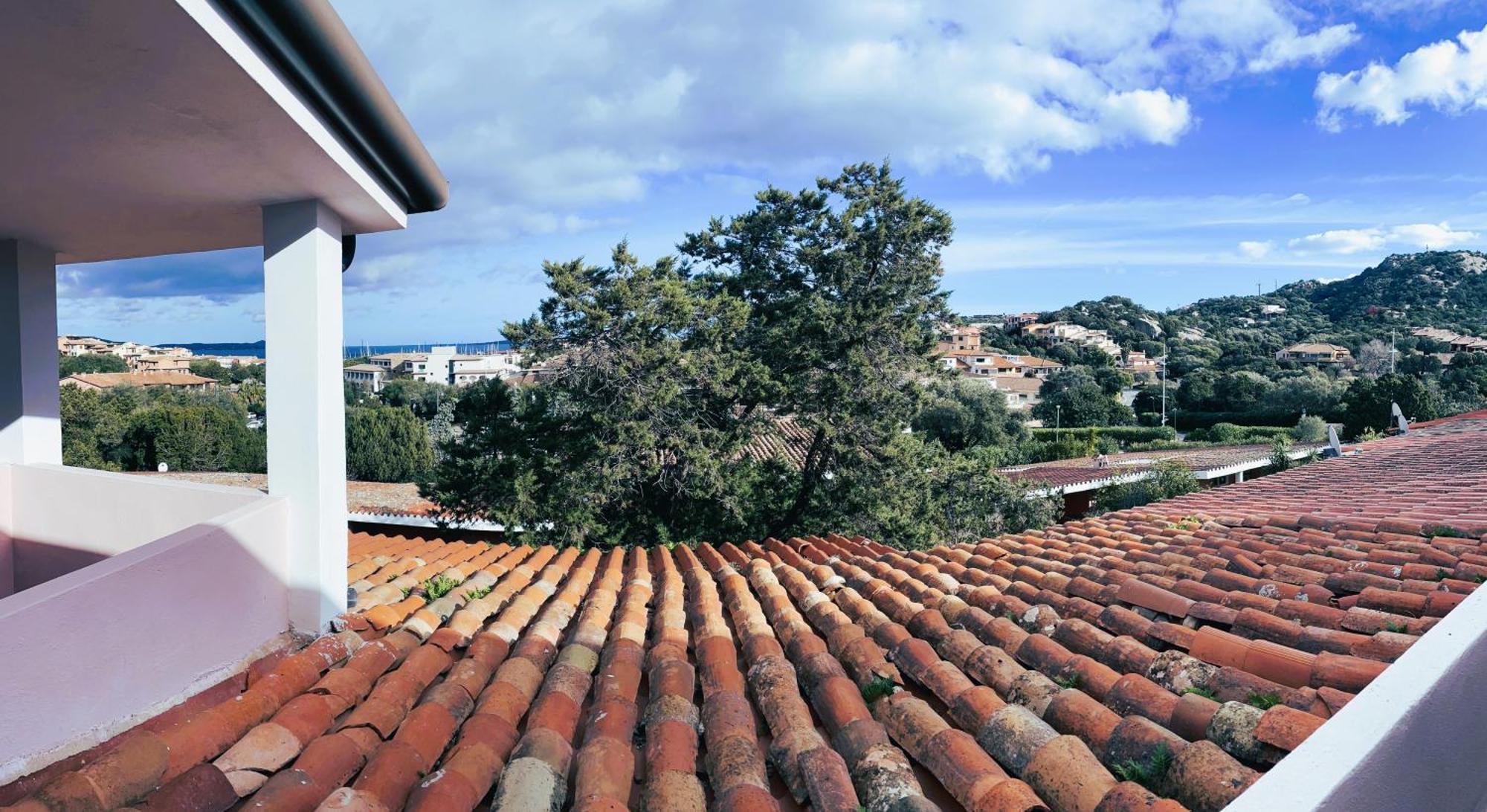 Splendida Vista Mare Zona Centrale Porto Rotondo Posto Auto Privato מראה חיצוני תמונה
