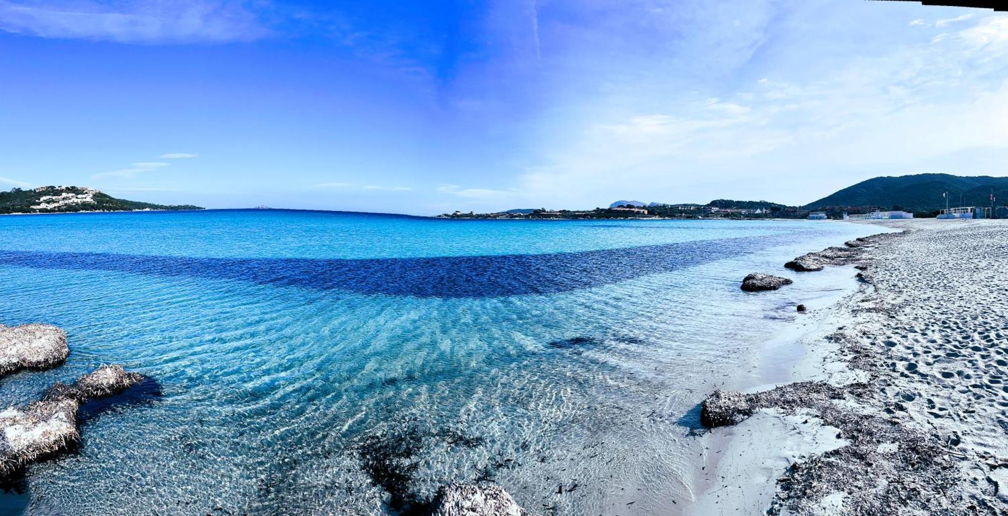 Splendida Vista Mare Zona Centrale Porto Rotondo Posto Auto Privato מראה חיצוני תמונה