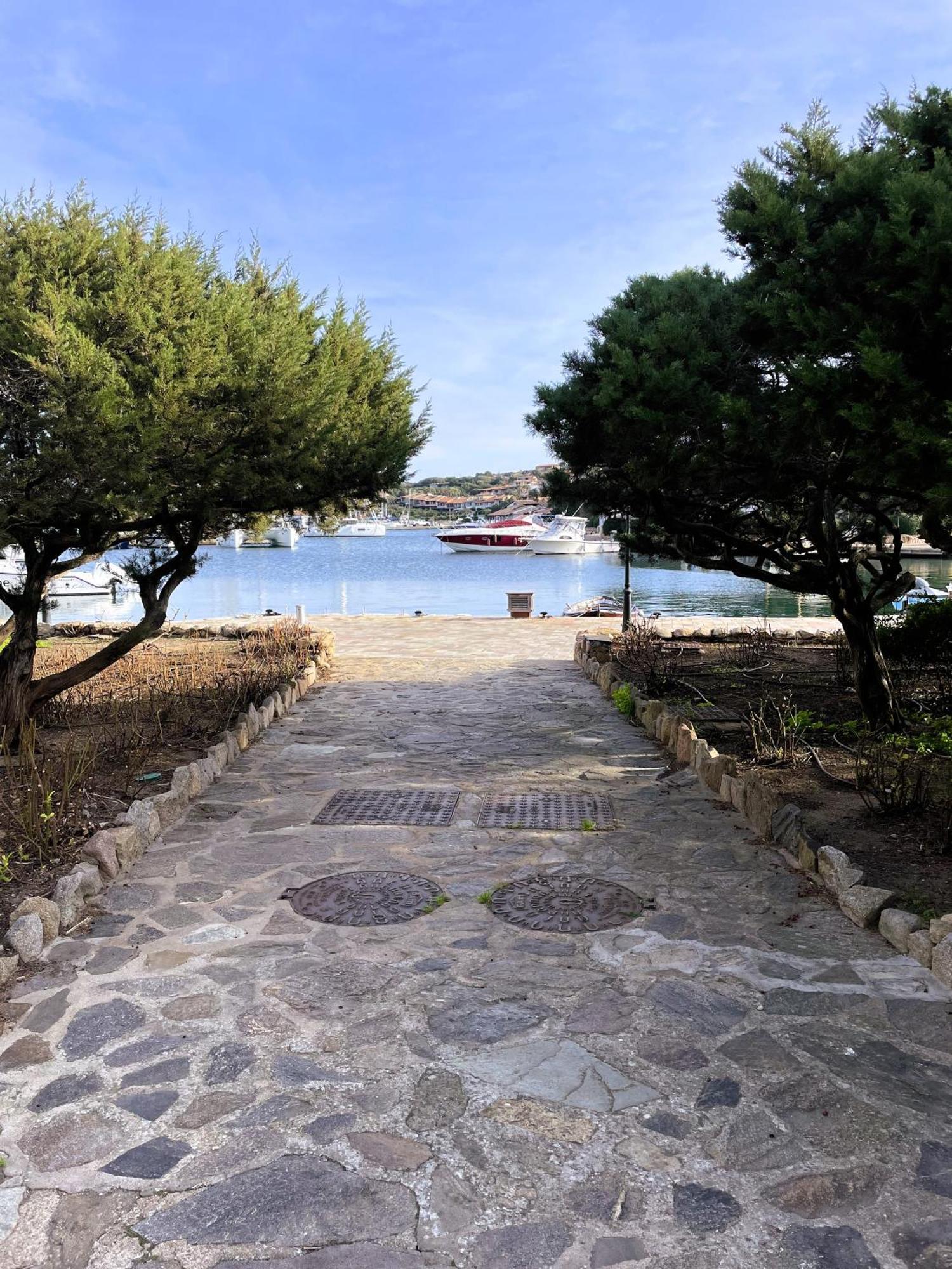Splendida Vista Mare Zona Centrale Porto Rotondo Posto Auto Privato מראה חיצוני תמונה