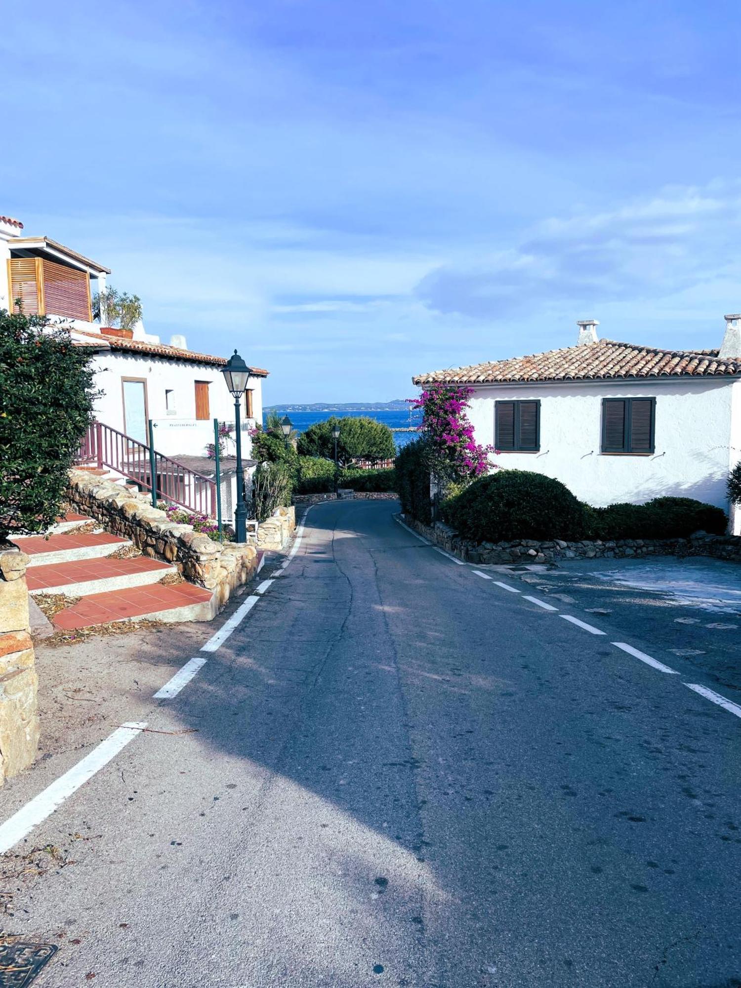 Splendida Vista Mare Zona Centrale Porto Rotondo Posto Auto Privato מראה חיצוני תמונה