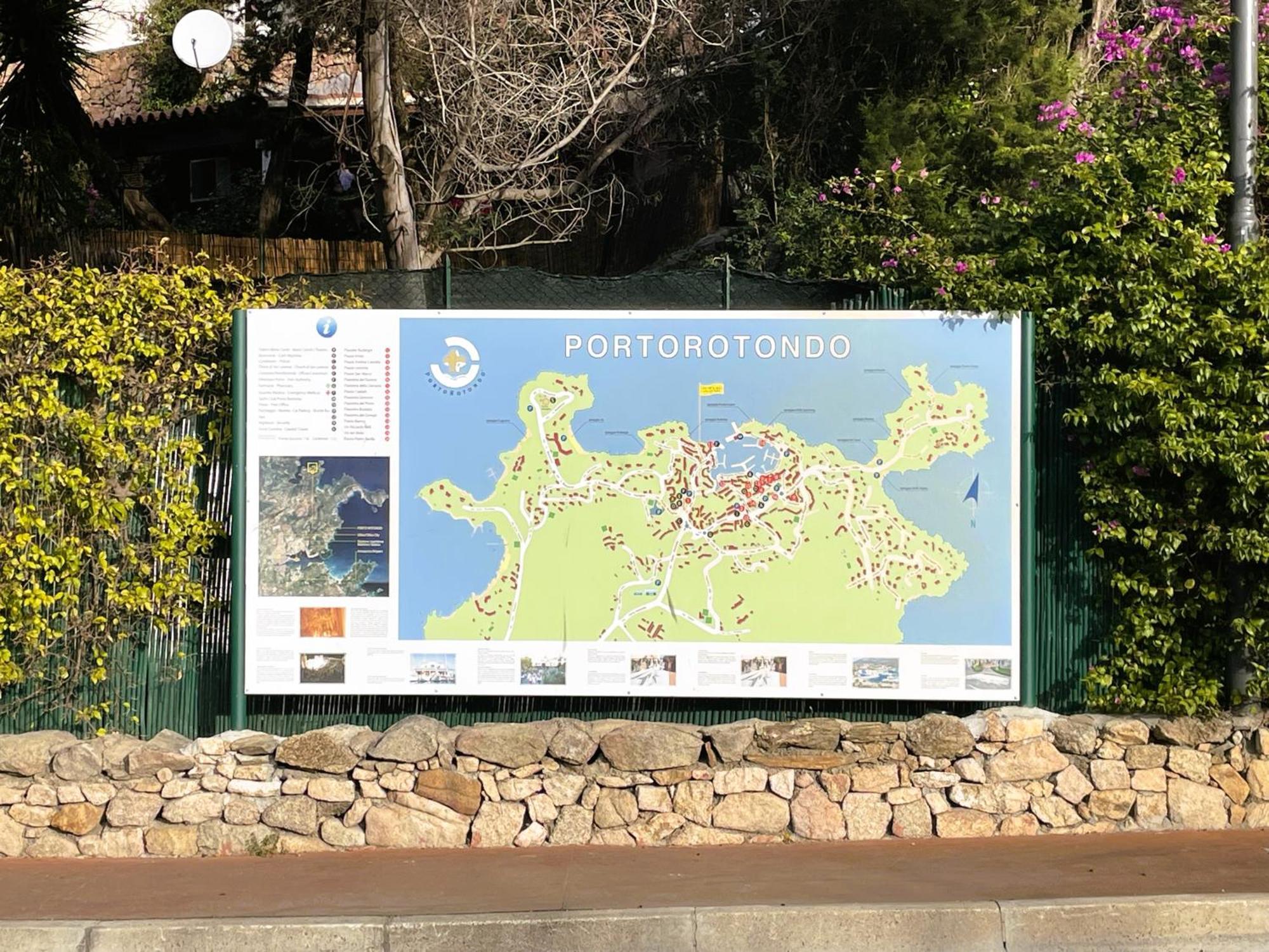 Splendida Vista Mare Zona Centrale Porto Rotondo Posto Auto Privato מראה חיצוני תמונה