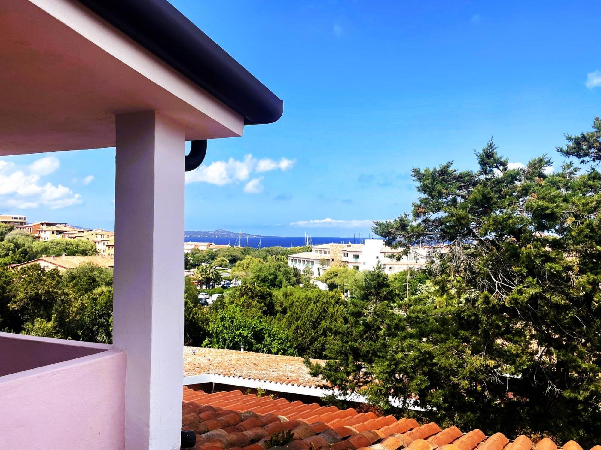 Splendida Vista Mare Zona Centrale Porto Rotondo Posto Auto Privato חדר תמונה