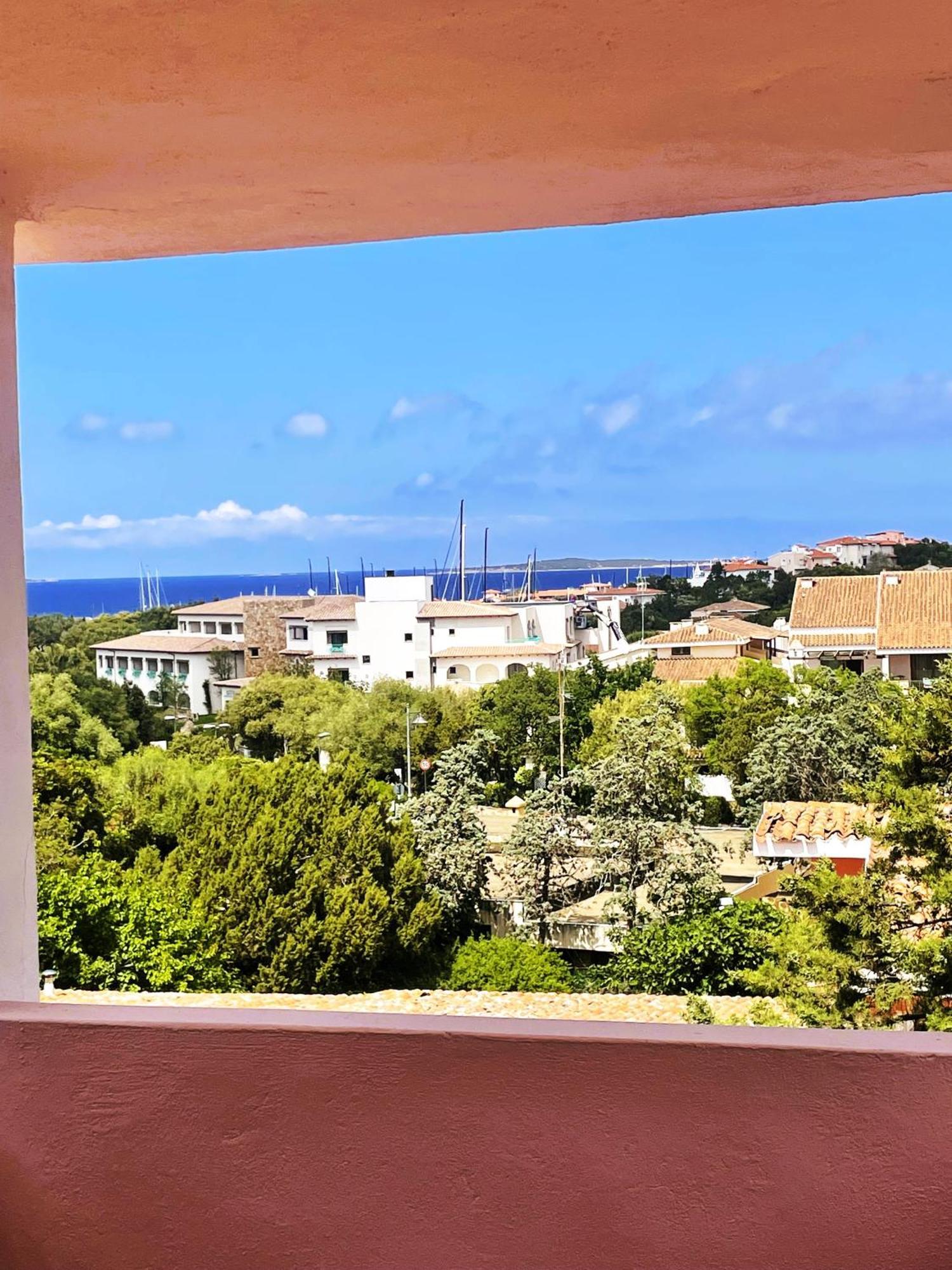 Splendida Vista Mare Zona Centrale Porto Rotondo Posto Auto Privato חדר תמונה