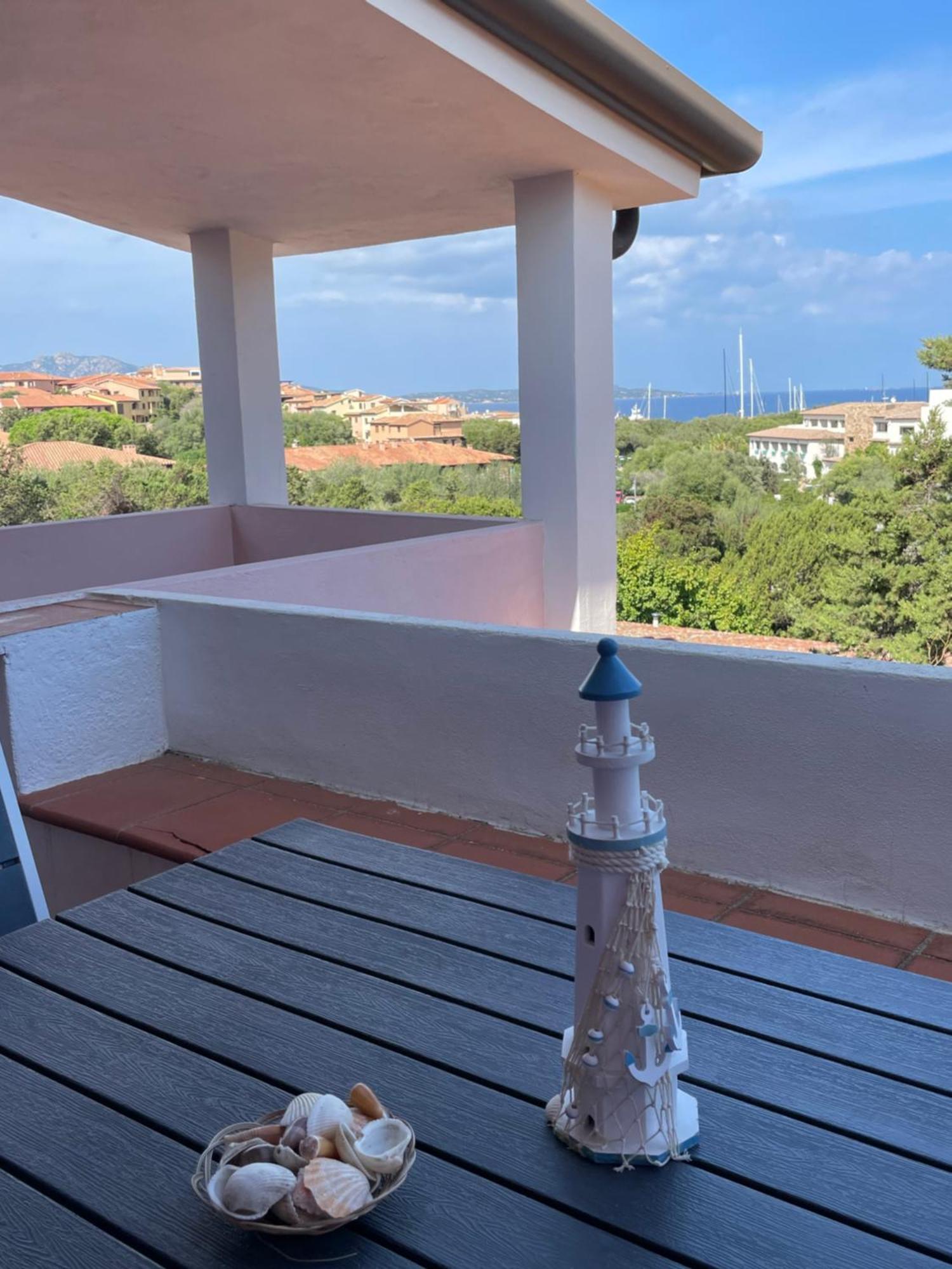 Splendida Vista Mare Zona Centrale Porto Rotondo Posto Auto Privato מראה חיצוני תמונה