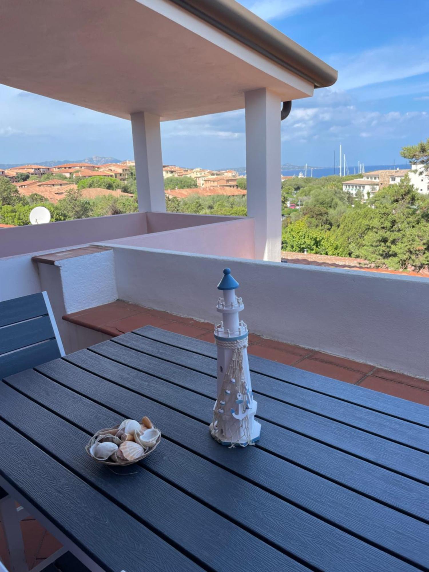 Splendida Vista Mare Zona Centrale Porto Rotondo Posto Auto Privato מראה חיצוני תמונה